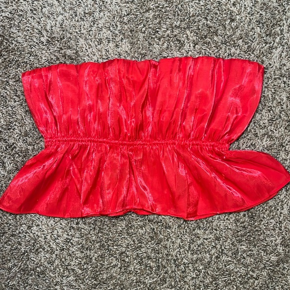 Ruffle tube top - Picture 2 of 3